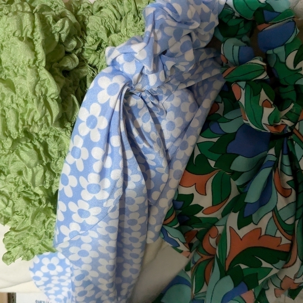 Piper K scarf scrunchies - Picture 12 of 12